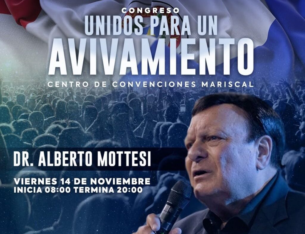 Alberto Mottesi, en un regreso esperado, será el invitado principal en el Congreso de la Expo Ministerios
